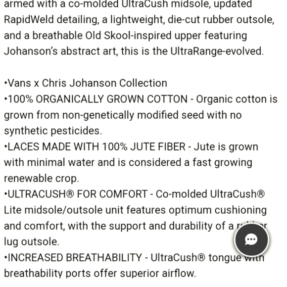 Vans Shoes Special Edition Chris Johanson Eco Ultra Range Exo Sneakers 6.5 - Picture 7 of 15